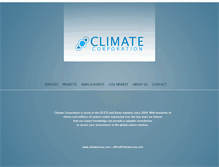 Tablet Screenshot of climatecorp.eu